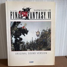 [Rare] Final Fantasy VI 6 Sheet Music Book 