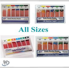 GUTTA PERCHA POINTS Taper 0.4 or 0.6, or Standart Taper, All Sizes Dental Meta  picture