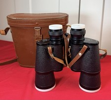 Vtg Tower 7x50 Binoculars Fully Coated Field 7.1 Sears Case Amber Filters Clean picture