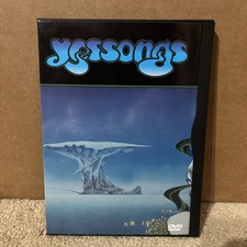 Yessongs Yes DVD 1995 Foldout Snapcase Production Test Disc Image Entertainment  picture