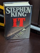 ​Stephen King IT 1st Edition 1st Print Hardcover 1986 Viking Dust Jacket $22.95 picture