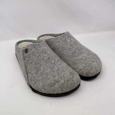 Birkenstock Zermatt Shearling Clogs Mens 43 Gray Wool Felt Slippers 1015080 picture