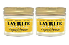 (2) Two Layrite Original Pomade 4.25 Oz picture
