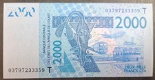 2003 West African States Togo 2000 Francs P816Ta, 03797233359. picture