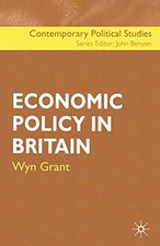 Economic Policy in Britain (Contemporary Political Studies) By W picture