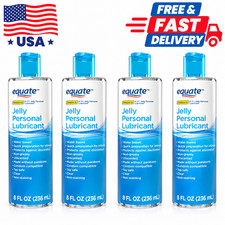 (4 Pack) Equate Jelly Personal Lubricant 8 fl oz Water Based Personal Lube picture