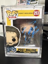 Post Malone SIGNED Funko Pop VAULTED Circles #253 BECKETT COA picture