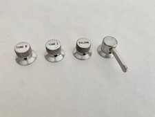 Vox Phantom VI Complete 1960s Knob Set: Volume, Tone 1 & 2, Rare Pickup Selector picture