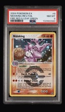 2004 Pokemon Ex Fire Red & Leaf Green Nidoking-Reverse Foil #8 PSA 8 picture