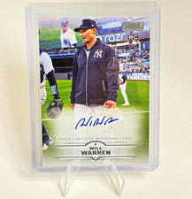Topps 2025 Stadium Club Autographs Will Warren Yankees #SCBA-WWA Auto RC picture