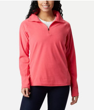 Women's Columbia Glacial IV Half Zip Fleece Top Jacket Sweater New picture