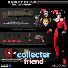 IN STOCK MEZCO Harley Quinn 1:12 Scale Female Character set Figure Toys NEW picture