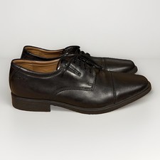 Clarks Collection Ultimate Comfort Men's Black Dress Shoes 9 Lace Up picture