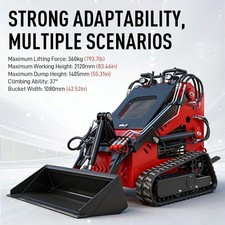 FREE SHIPPING 2025 Mini Skid Steer Loader 13.5HP EPA B&S Petrol Engine USA STOCK picture