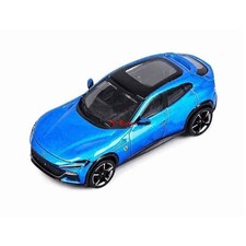 TG Bburago 1:64 Blue FUV Purosangue Sports Model Diecast Metal Car New picture