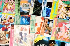 Pick Your Choice: 80s-90s Classic Anime Vinyl Record LP w/Obi Japan picture