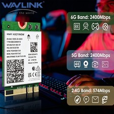 WAVLINK M.2 NGFF WiFi Card WiFi 7 Intel BE200NGW WiFi 6E AX210NEW BT5.4 Tri Band picture