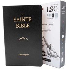 Louis Segond French Bible Large Print – LSG Sainte Bible Noir en Français by SP picture