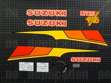 1983 83' Suzuki LT 125 decals 10pc stickers graphics quadrunner quad ATV LT125D picture