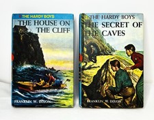 The Hardy Boys #2 House on the Cliff & #7 Secret of the Caves Hardcover picture
