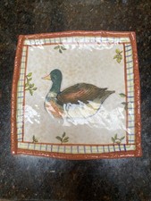 Susan Winget Certified International Decorative Duck Plate picture