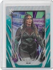 2026 Topps Chrome WWE Nia Jax Aqua Refractor /199 #37 picture