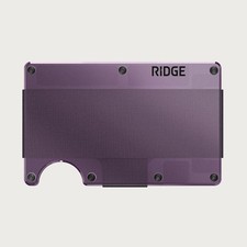 Ridge RFID Blocking Slim Wallet for Men, Atomic Purple picture