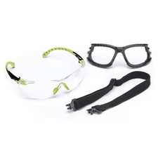 3M S1201sgaf-Kt Solus Safety Glasses Kit, Strap, Removable Foam Gasket, picture