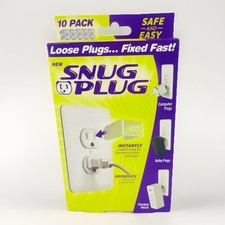 Snug Plug Loose Outlet Plug Fix & Outlet Insert Prevent Loose Plugs 10 pack picture