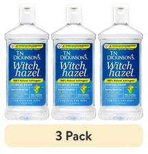 (3 pack) T.N. Dickinson's Witch Hazel Astringent, 100% Natural, 16 fl oz picture