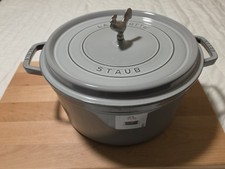 STAUD Cast Iron  13.25 qt, Round, Dutch Oven, Gray picture