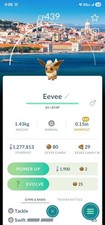 Pokemon Go Eevee Safari hat XXS Lisbon Portugal Background Male Non Shiny picture