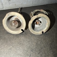 Vintage DESCO Round Parking Light Assemblies Pair 3”  OEM Hot Rod picture