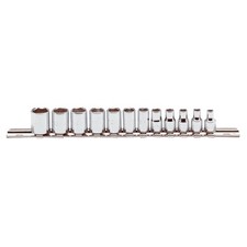 Proto J47200 1/4 Drive 12 Pc. Metric Socket Set - 6 Point picture