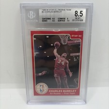 1985 Star All-Rookie Team #3 Charles Barkley BGS 8.5 ROOKIE CARD (RC) picture