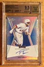2014 Leaf Metal Draft Blue Prismatic /50 Trea Turner RC BGS 9.5 GEM MINT Auto 10 picture