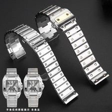 For Catier Santos100 WSSA0009 Quality Solid Stainless Steel Watch Strap 20 23mm  picture