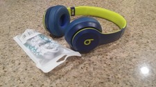Beats by Dr. Dre Solo 3 - Wireless Bluetooth On-Ear Headphones Blue picture
