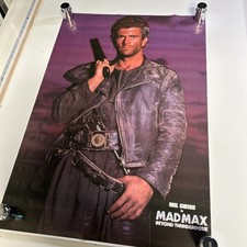 VINTAGE  1985 MAD MAX Beyond the Thunderdome Poster MEL GIBSON picture