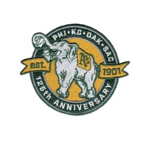 2026 Oakland A's Athletics 125th Anniversary Sleeve Patch picture