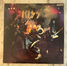 Kiss Alive Rock LP Vinyl Casablanca Records NBLP 7020 12