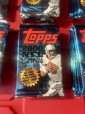2000 Topps Football Hobby Pack (1) Factory Sealed picture