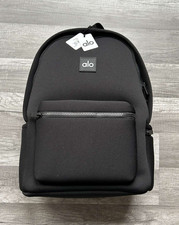 Alo Yoga Stow Backpack Black Neoprene with Detachable Pouch 17.6L picture