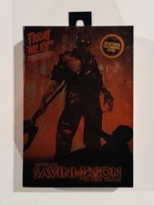 NECA ULTIMATE SAVINI JASON ACTION FIGURE FRIDAY THE 13TH THE GAME BRAND NEW picture