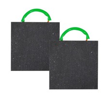 (2 Pack) Mytee High Density Polyethylene Medium Outrigger Pad 18