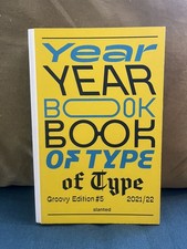 Yearbook of Type #5 Groovy Edition - Slanted - [Hardback] - LIKE NEW  picture