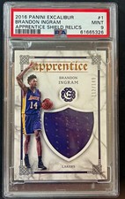 Panini 2016-17 Excalibur Apprentice Shield Relics Brandon Ingram #1 RC MEM /149 picture