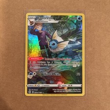 Vaporeon TG02/TG30 Swsh09: Brilliant Stars Trainer Gallery Holo - A picture