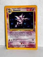 Pokemon Haunter 6/62 - Holo Rare 1999 Fossil Vintage TCG WotC *MP* picture