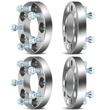 4PCS 5x4.5 Wheel Spacers Adapters 1/2 Studs for Ford Bronco Crown Victoria Edge picture